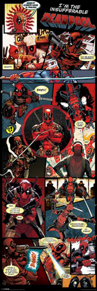 Deadpool - Türposter - Panels