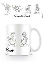 Disney - Lizenz Tassen - Donald Duck - Sketch