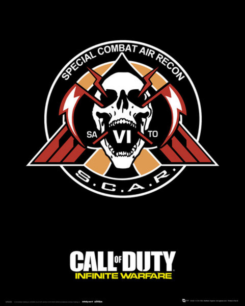 Call Of Duty - Mini-Poster - Infinite Warfare - Scar