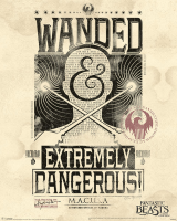 Phantastische Tierwesen - Mini-Poster - Extremely Dangerous