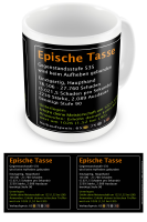 Episch - Lizenz Tassen - Epische Tasse