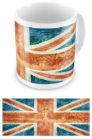 Union Jack - Lizenz Tassen - UK Flag - Vintage