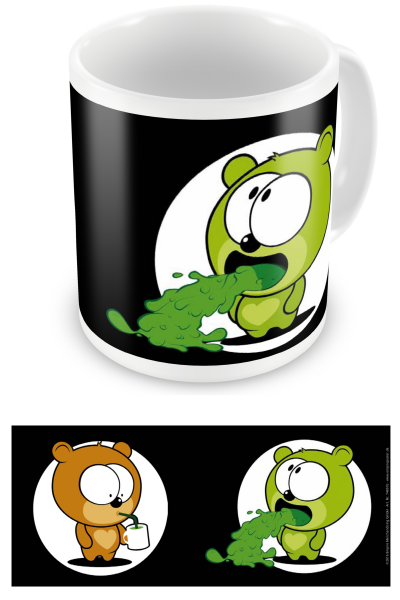 Kotzbär - Lizenz Tassen - Tasse