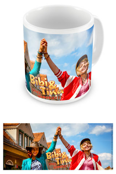 Bibi & Tina - Lizenz Tassen - Handschlag