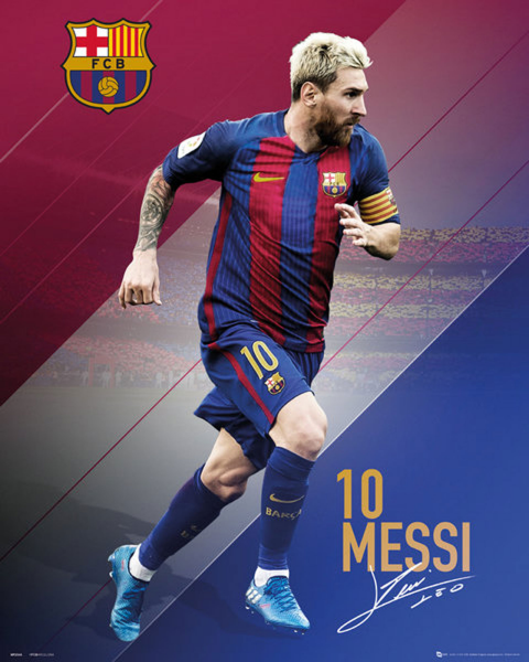 FC Barcelona - Mini-Poster - Messi 16/17