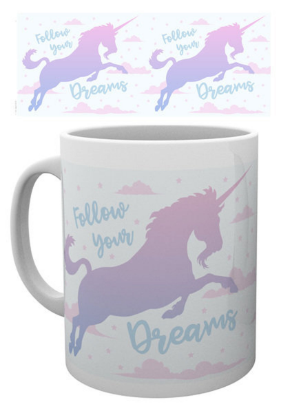 Unicorn - Lizenz Tassen - Follow Your Dreams