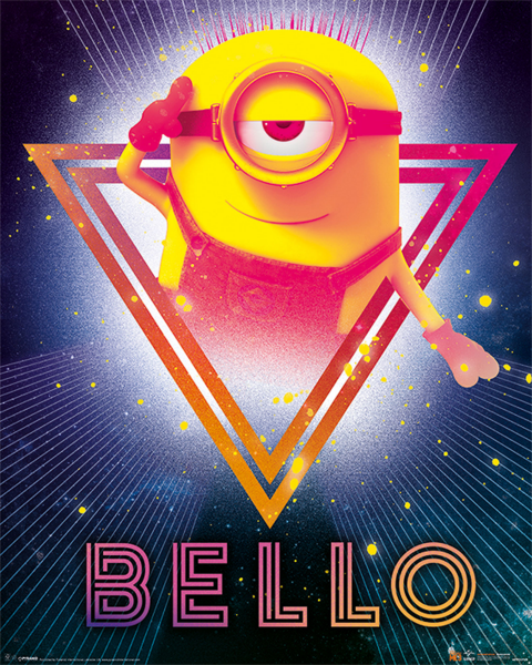 Despicable Me - Mini-Poster - 3 - 80s Bello