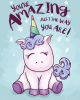 Unicorn - Mini-Poster - Amazing