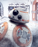 Star Wars - The Last Jedi - Mini-Poster - BB-8 Peek