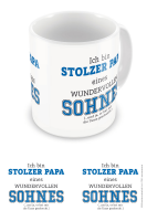 Fun - Tasse - Lizenz Tassen - Stolzer Vater eines Sohnes