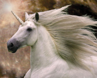 Langrish, Bob - Mini-Poster - Unicorn