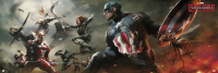 Captain America - Türposter - Civil War - Action