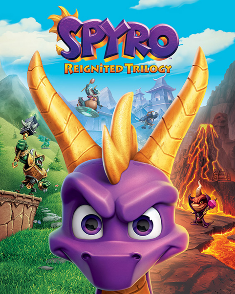 Spyro - Mini-Poster - Game - Cover Art