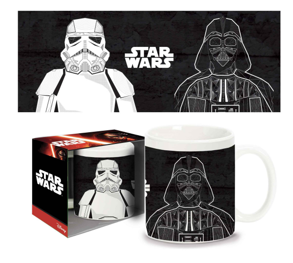 Star Wars - Lizenz Tassen - Stormtrooper & Darth Vader