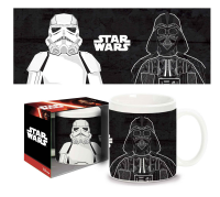 Star Wars - Lizenz Tassen - Stormtrooper & Darth Vader