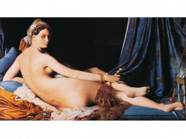 Ingres, Dominique - Kunstdruck - La Grande Odalisque