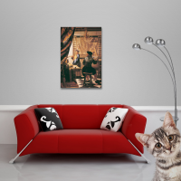 Vermeer, Johannes - Kunstdruck - Die Malkunst