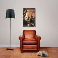 Vermeer, Johannes - Kunstdruck - Die Malkunst