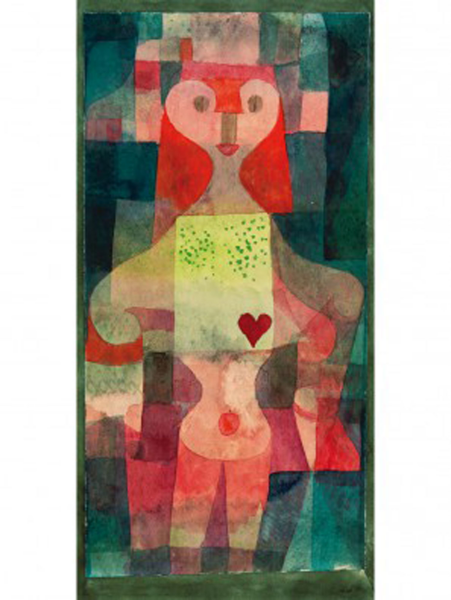 Klee, Paul - Kunstdruck - Herzdame