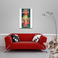 Klee, Paul - Kunstdruck - Herzdame