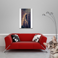 Spitzweg, Carl - Kunstdruck - Der Bücherwurm