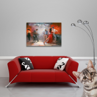 Haenraets, Willem - Kunstdruck - Tango