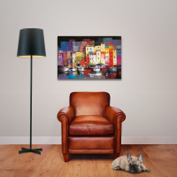 Haenraets, Willem - Kunstdruck - Seaport Town I