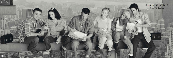 Friends - Türposter - Skyscraper