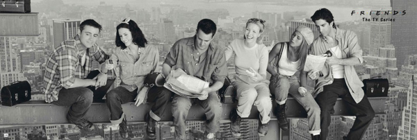 Friends - Türposter - Skyscraper