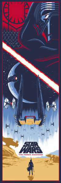 Star Wars - Türposter - Episode 7 - Kylo Ren