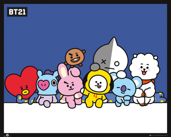 BT21 - Mini-Poster - Group