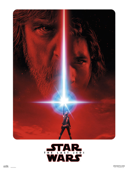 Star Wars - Kunstdruck - The last Jedi