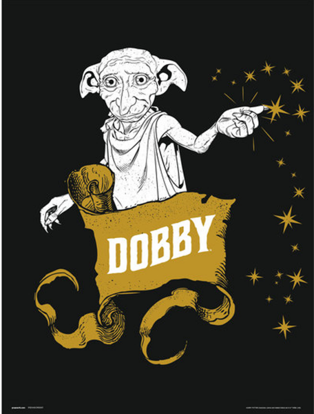 Harry Potter - Kunstdruck - Dobby