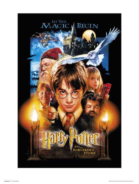 Harry Potter - Kunstdruck - Stein der Weisen