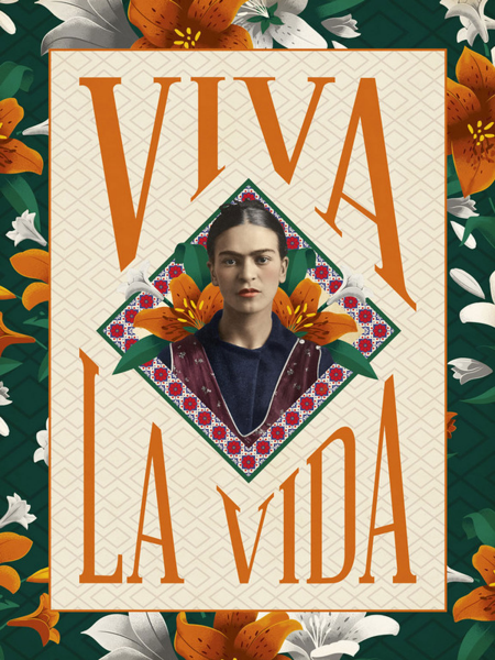 Frida Kahlo - Kunstdruck - Viva la vida