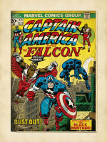 Marvel - Kunstdruck - Captain America