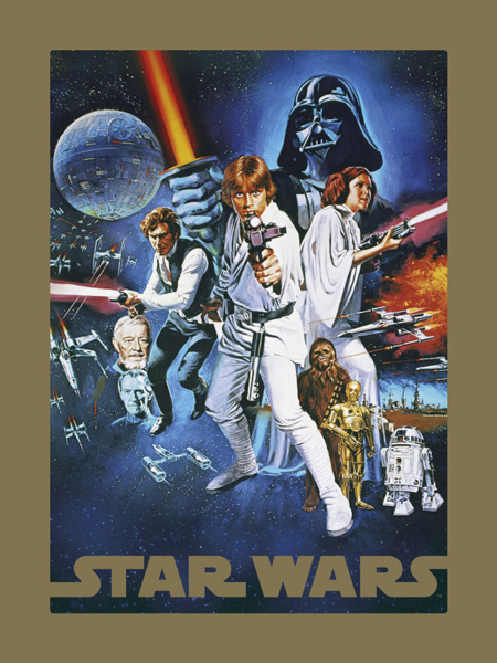 Star Wars - Kunstdruck - a new hope