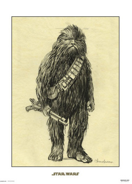 Star Wars - Kunstdruck - Chewbacca