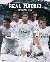 Real Madrid  - Mini-Poster - Team 19/20