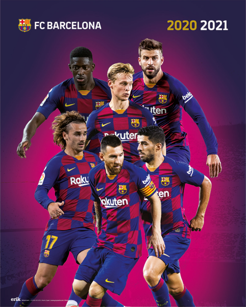 FC Barcelona - Mini-Poster - Gruppe 19/20