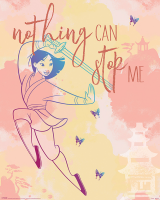 Mulan - Mini-Poster - Nothing Can Stop Me