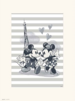 Disney - Kunstdruck - Mickey & Minnie Paris