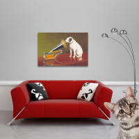 HMV - Kunstdruck - His Masters Voice Ad