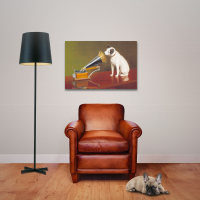 HMV - Kunstdruck - His Masters Voice Ad