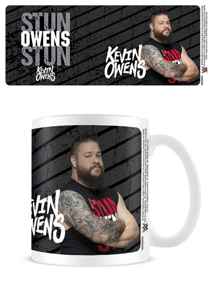 WWE - Lizenz Tassen - Kevin Owens - Stun Owens Stun