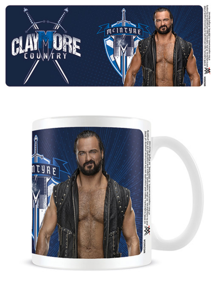 WWE - Lizenz Tassen - Drew McIntyre - Claymore Country