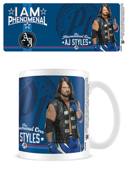 WWE - Lizenz Tassen - AJ Styles - Phenomenal