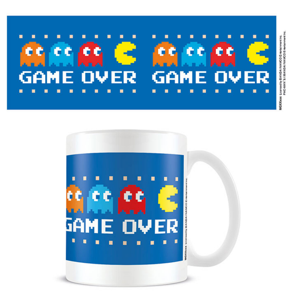 Pac-Man - Lizenz Tassen - Game Over