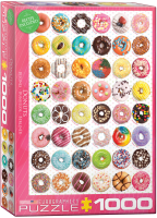 1000 Teile Puzzle - Puzzle - Donuts - Süße Kollektion