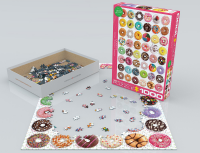 1000 Teile Puzzle - Puzzle - Donuts - Süße Kollektion